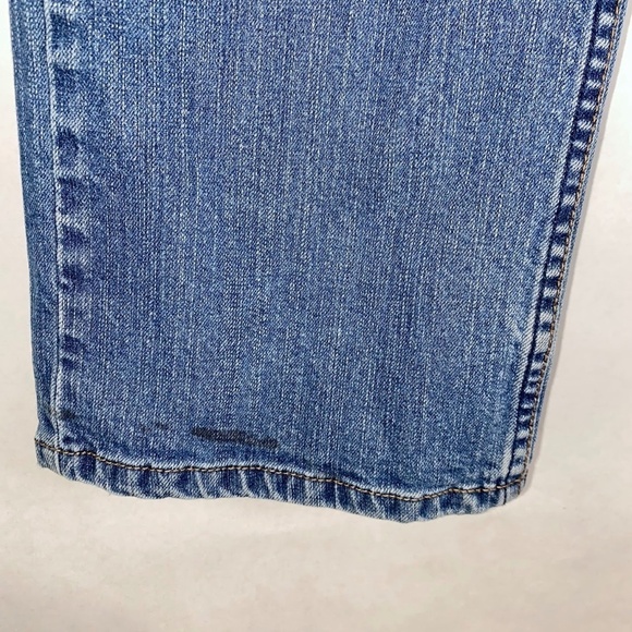 Levi Strauss Signature Mid Rise Bootcut Denim Blue Jeans Misses size 10L EUC - Picture 10 of 11